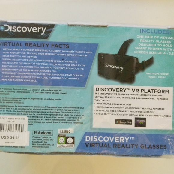🥽Discovery Virtual Reality Glasses - Picture 2 of 3